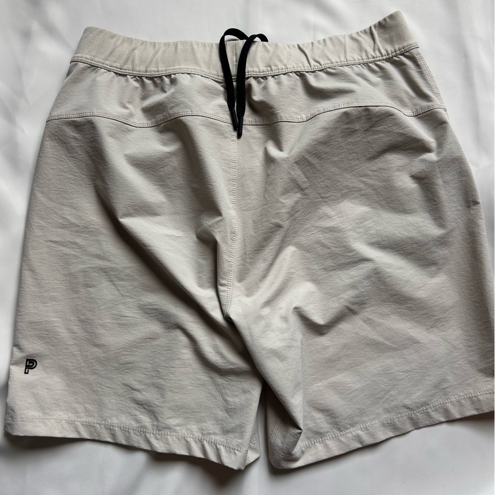 RHONE Athletic Shorts in Burgundy, Blue, and Beige - Picture 2 of 11